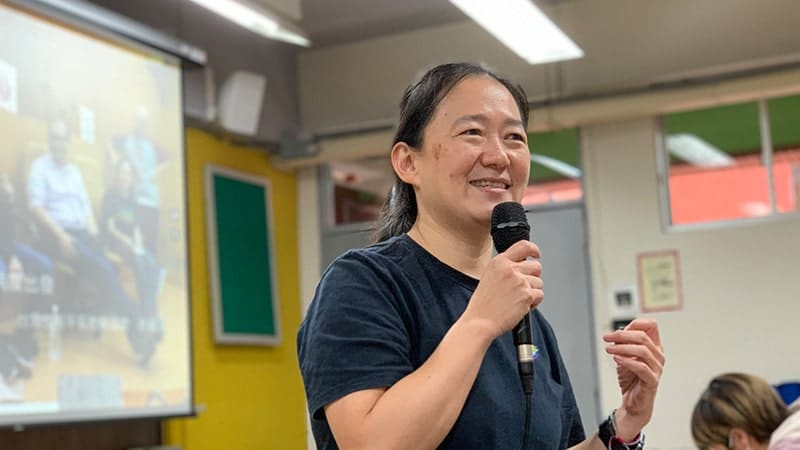 台灣性別平等教育協會理事翁麗淑老師